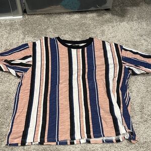 Striped Mens Shirt - Multicolor